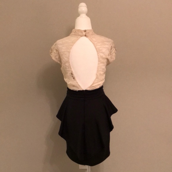 Arden B  Peplum Dress - Picture 4 of 8